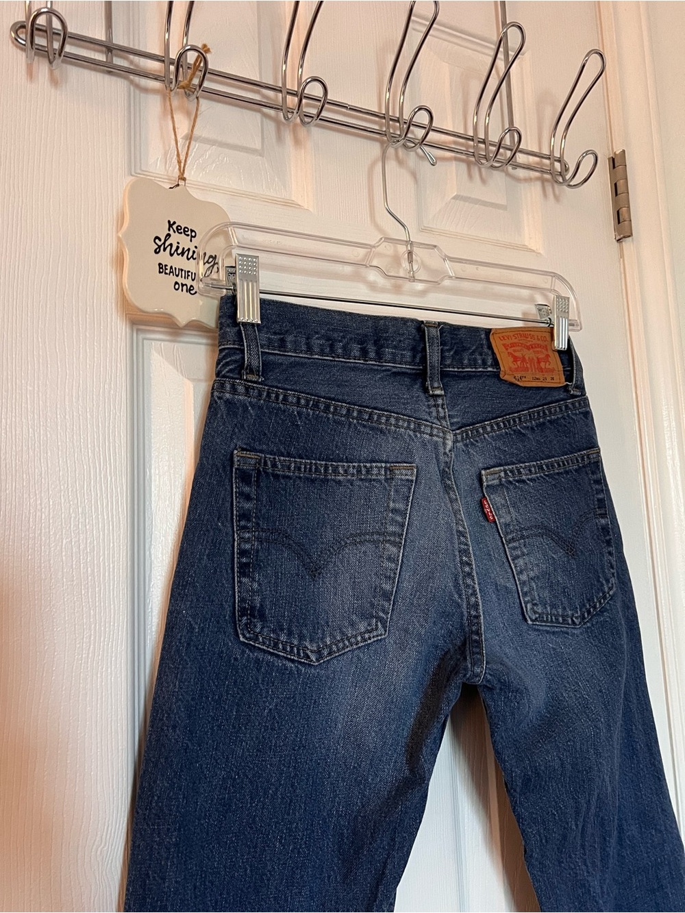 vintage Levi 512 slim straight denim